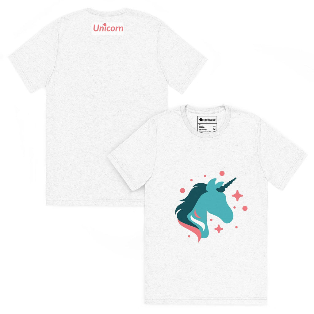 tsgabrielle • Unicorn - Seraphina • Short Sleeve T-Shirt • White - tsgabrielle