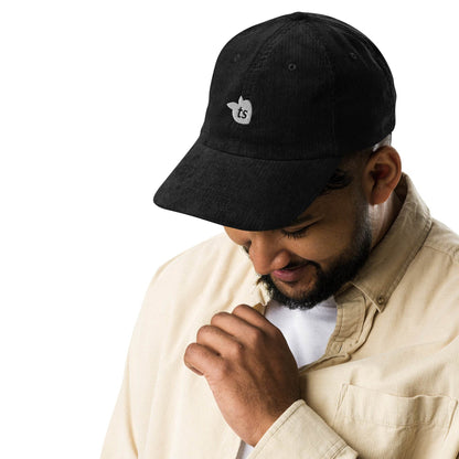 tsgabrielle • Vintage Corduroy Cap • Black - tsgabrielle