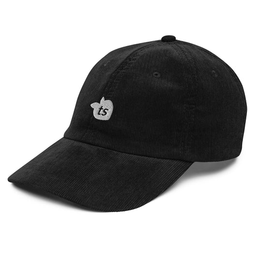 tsgabrielle • Vintage Corduroy Cap • Black - tsgabrielle