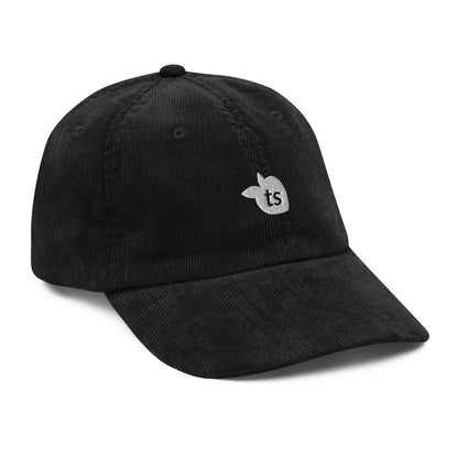 tsgabrielle • Vintage Corduroy Cap • Black - tsgabrielle