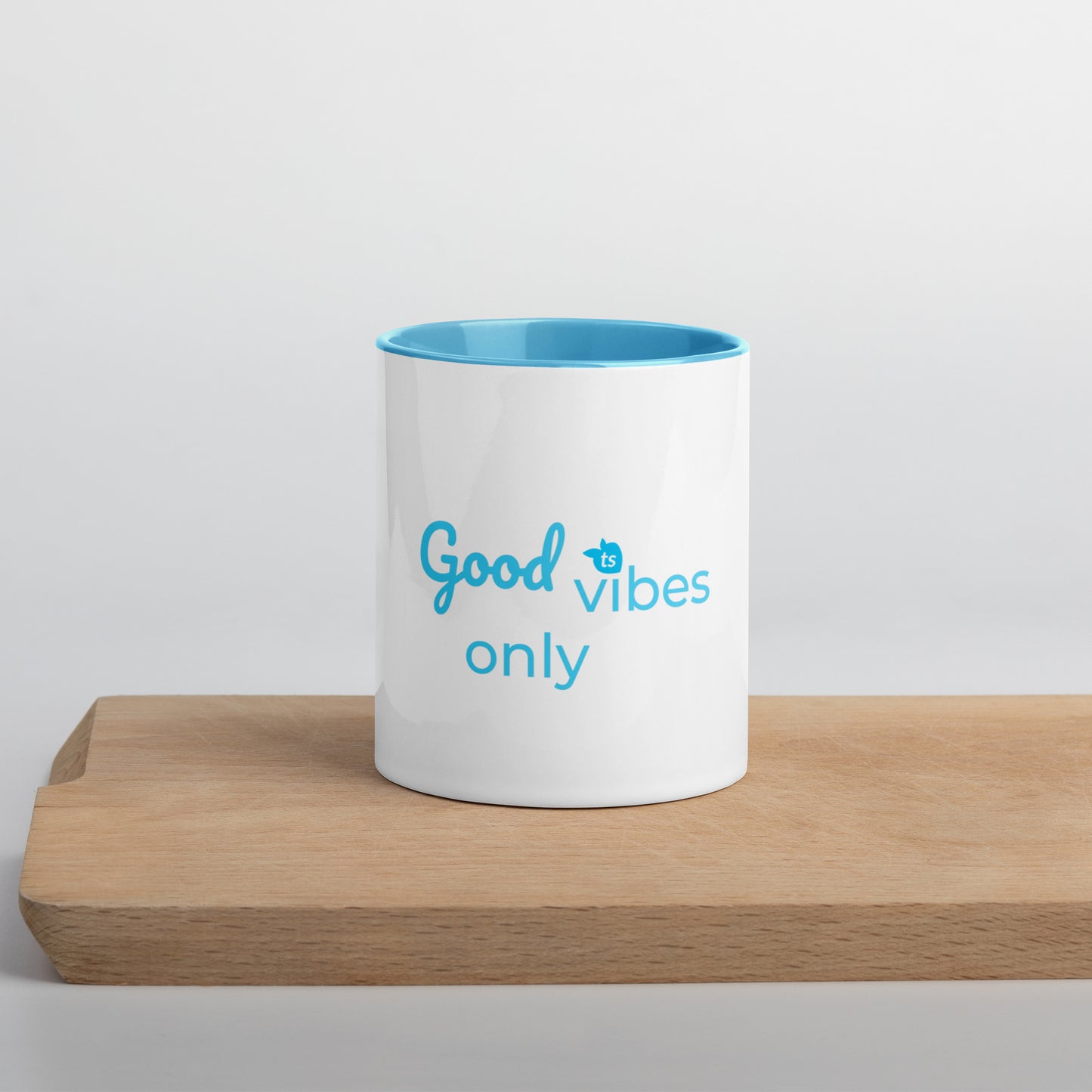 tsgabrielle • Good Vibes Only • Mug with Color Inside • Ceramic • 11 oz