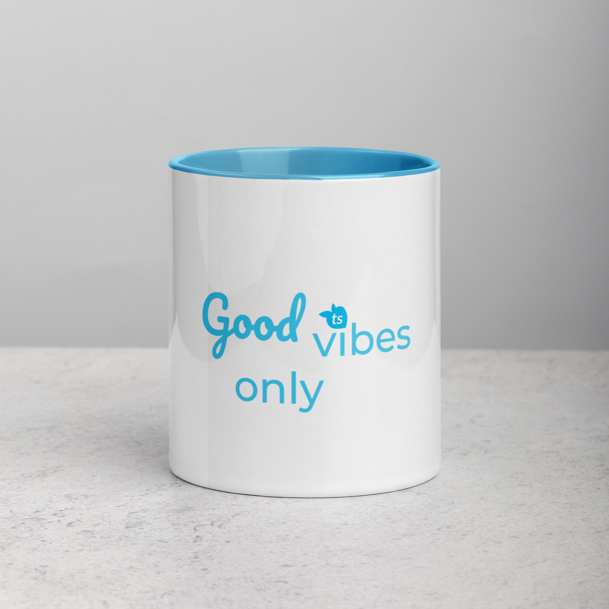 tsgabrielle • Good Vibes Only • Mug with Color Inside • Ceramic • 11 oz