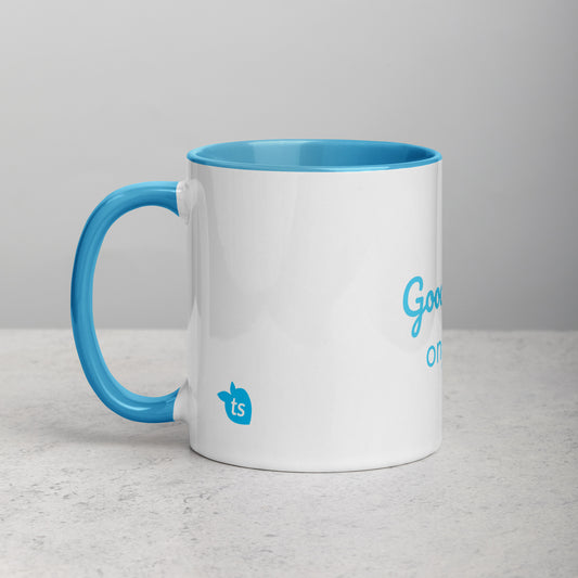 tsgabrielle • Good Vibes Only • Mug with Color Inside • Ceramic • 11 oz