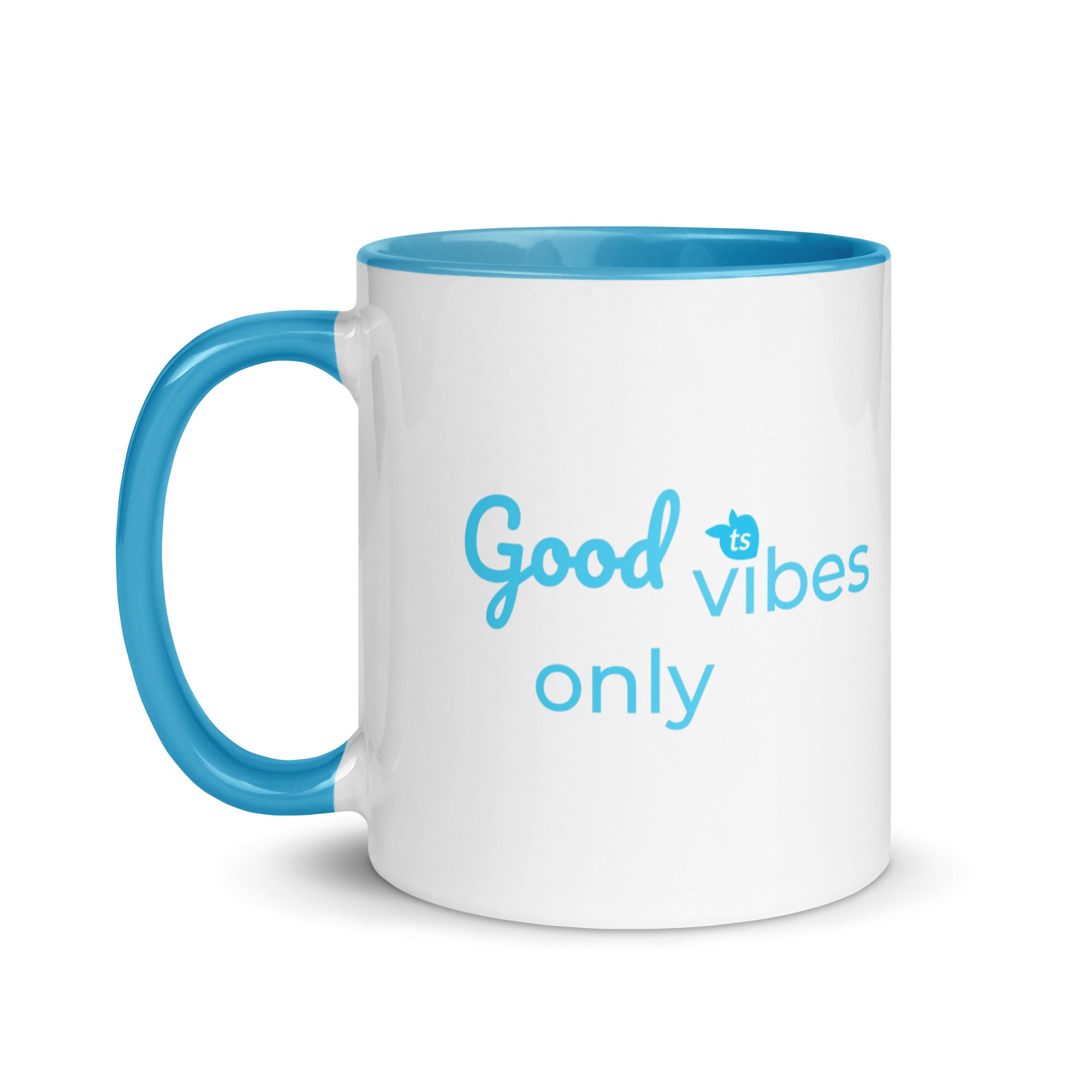 tsgabrielle® • Good Vibes Only • Mug with Color Inside • Ceramic • 11 oz