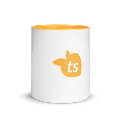 tsgabrielle • Mug with Color Yellow Inside • Ceramic • 11 oz - tsgabrielle
