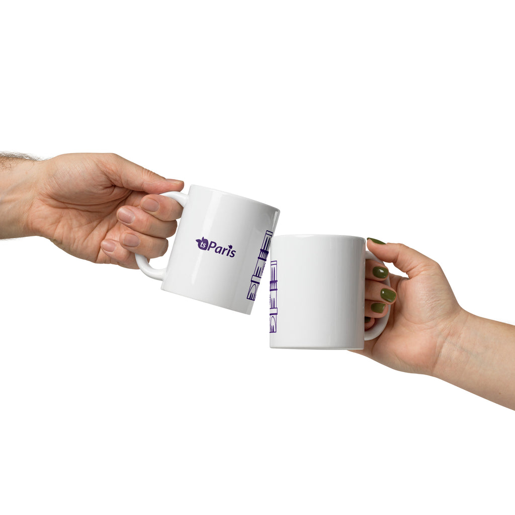 tsgabrielle® • Paris - Notre-Dame Cathedral • Glossy Mug • White • Ceramic • 3 Sizes