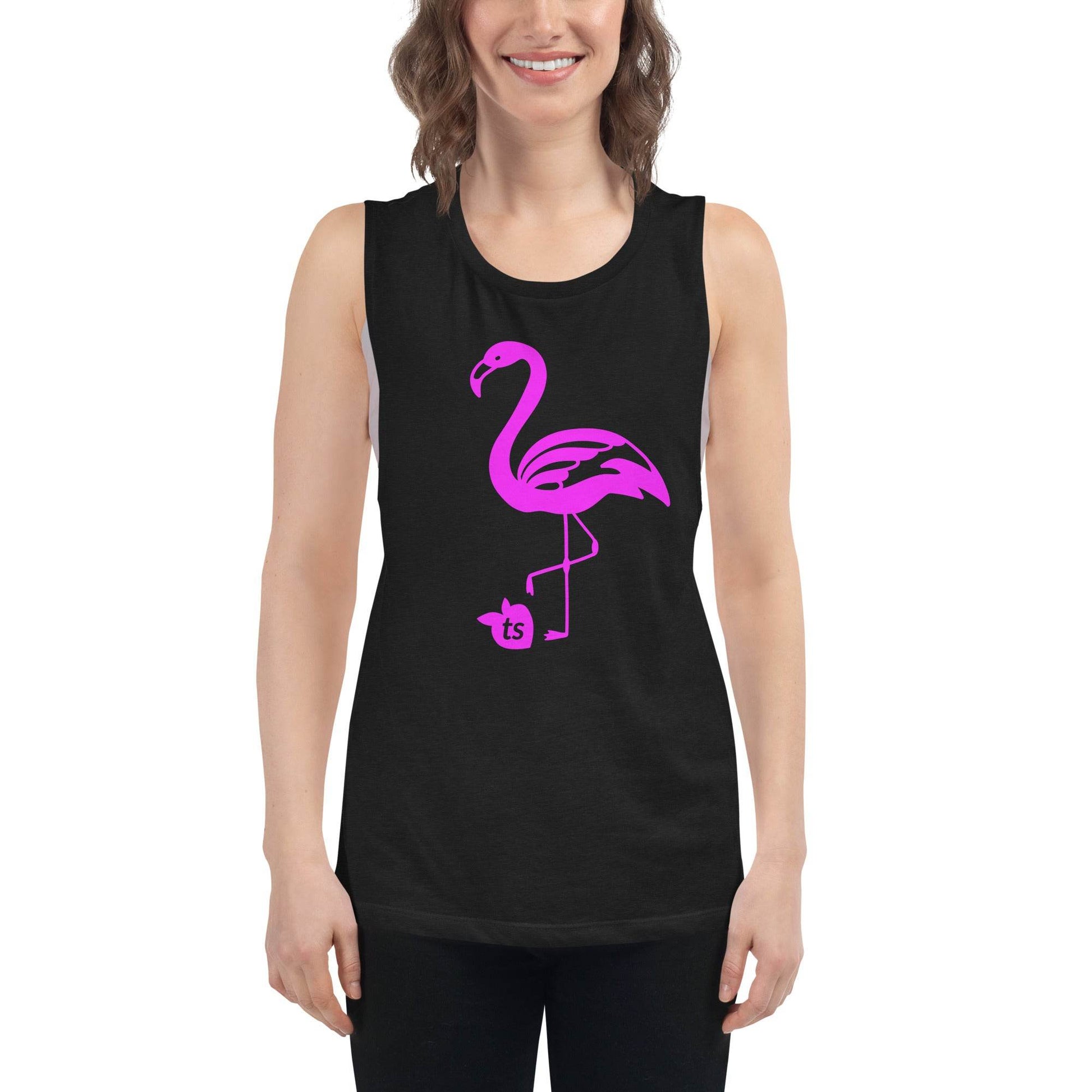 tsgabrielle • Trans / Women's • Flamant Rose • Muscle Tank - tsgabrielle