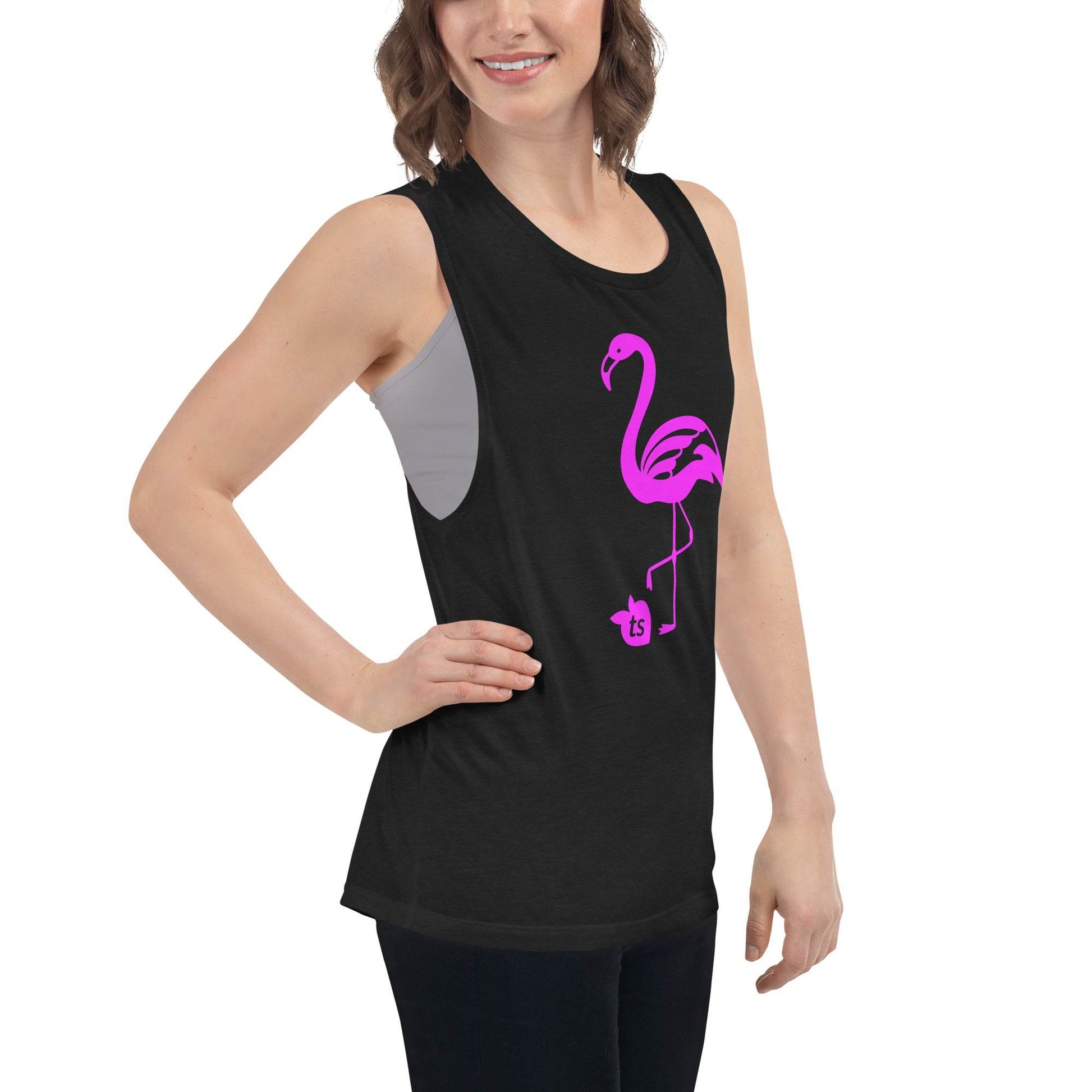 tsgabrielle • Trans / Women's • Flamant Rose • Muscle Tank - tsgabrielle